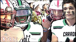 🔥🔥 Undefeated Texas 6A Southlake Carroll v Keller Central  UTR Highlight Mix 2018 [upl. by Ardnasal]