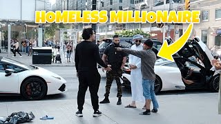 The Homeless Millionaire Prank [upl. by Yeroc]