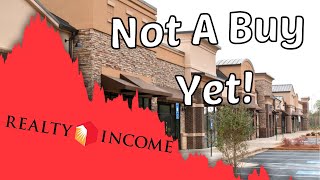 This Is Why Realty Income Is Not A Buy YET  O Stock Analysis [upl. by Raeann]