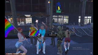 Montañita RP La Colorada haciendo de las suyas por la City  Gta V RolePlay [upl. by Freberg564]