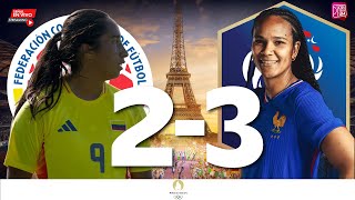 🔴 envivo Fútbol Femenino  SELECCIÓN COLOMBIA FEMENINA VS FRANCIA  Juegos Olímpicos París 2024 [upl. by Jandel]