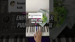 ENHYPEN  FEVER Piano Tutorial b notpianika notangka pianotutorial enhypen [upl. by Waterman]