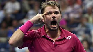 When Stan Wawrinka is ANGRY Even Djokovic is SCARED Beast Mode [upl. by Benn]