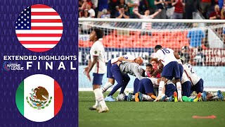 USA vs Mexico Extended Highlights  Concacaf Nations League Final  CBS Sports Golazo [upl. by Verner38]