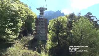 Auffahrt Seilbahn  Predigtstuhl  Bad Reichenhall [upl. by Ettezil]