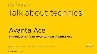 Remeha Avanta Ace  Introductie van Avanta naar Avanta Ace [upl. by Winna]