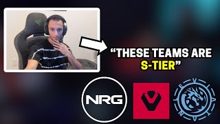 FNS Shares His Tier List for Best NA Teams in VCT 2024 [upl. by Anerat]