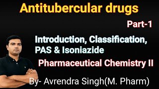 Antitubercular Drugs Part1 Introduction and Classification PAS Isoniazide by Avrendra Singh [upl. by Cynar879]