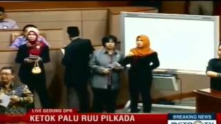 FULL VIDEO Kericuhan Sidang Paripurna RUU PILKADA [upl. by Yrocaj]