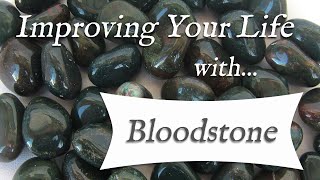 BLOODSTONE 💎 TOP 4 Crystal Wisdom Benefits of Bloodstone Crystal  Stone of Courage [upl. by Clarisse]