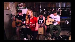 Against The Current  Brokenhearted by Karmin cover  Stageit Acoustic Party [upl. by Leuqim]