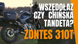 Zontes 310T  Jeździ skręca hamuje  Czy warto wydać ponad 20 tysi 4K [upl. by Rbma190]