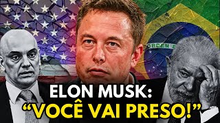 A promessa de Elon Musk contra Alexandre de Moares que pode destruir o Brasil [upl. by Lyndel]