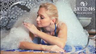 TURKISH BATH FOAM MASSAGE  HAMMAM [upl. by Aihsrop]