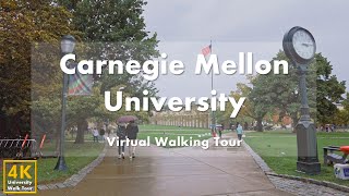 Carnegie Mellon University CMU  Virtual Walking Tour 4k 60fps [upl. by Eirollam802]