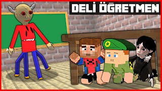 KORKUNÇ BALDİ OKULUNDA GİZEMLİ BİR GÜN GEÇİRMEK 😱  Minecraft [upl. by Ylro]