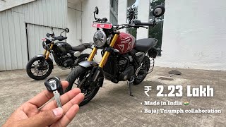 Triumph Speed 400 and Scrambler 400x First Impressions 🇮🇳  Gagan Choudhary [upl. by Leeanne]