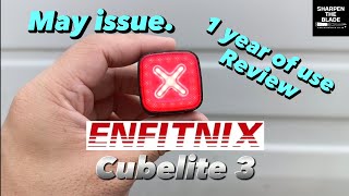 Enfitnix Cubelite 3 May Issue Things Iike in this bike light [upl. by Minette]