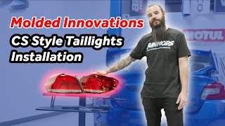 Molded Innovations Tail Light Installation 2015  2021 WRX  STI [upl. by Nnaeel]