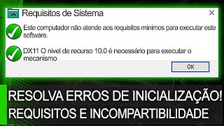 Como Resolver o ERRO DX11 Feature level 100 em JOGOS  Atualizado [upl. by Nahsin220]