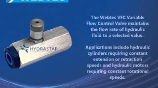 Webtec Products VFC Flow Control [upl. by Eiramanad]