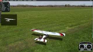 How to fly 4 channel RC airplane [upl. by Nayve417]