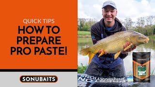 QUICK TIPS  Preparing paste from your favourite groundbaits [upl. by Dahlstrom558]