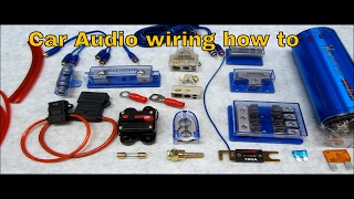 How to Connect Multiple Amps And Wire Up A System [upl. by Llenrahc866]