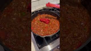 Pepper Belly Pete Chili cooking food chili fyp [upl. by Ellierim]