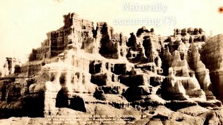 The Bad Lands Rock Formations Do Castles mean Kingdoms Petrified Remains Badlands SD Old Photos [upl. by Ciri]