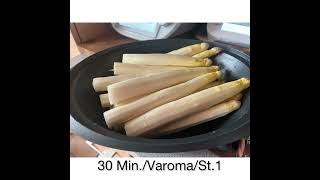 Thermomix Frischer Spargel Kartoffeln und Soße [upl. by Ennail]