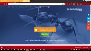 Ant Video download manager 2017 o melhor video download gratuito [upl. by Judas925]