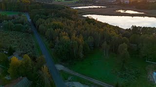 Działka budowlana z projektem domu nad jeziorem  Kopiec pow kłobucki [upl. by Alilahk]