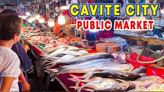 CAVITE CITY PUBLIC MARKET Early Morning Walking Tour [upl. by Silevi]