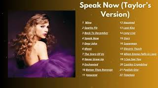 Taylor Swift  Speak now Taylors Version  Full Album [upl. by Matthiew]