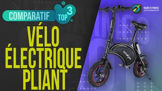 ⭐️ MEILLEUR VÉLO ÉLECTRIQUE PLIANT 2022  Comparatif amp Avis [upl. by Mraz910]