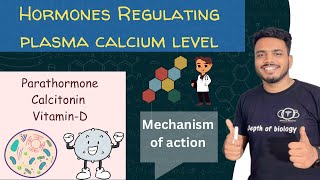 Hormones regulating plasma calcium level  Parathormone Calcitonin and VitaminD  pharmacology [upl. by Nami508]