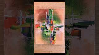 My 17 Art Ideas Of Contemporary Abstract Painting In Acrylics  Satisfying Art [upl. by Anerul]