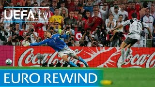 EURO 2004 highlights Portugal edge England in penalty drama [upl. by Alyal952]