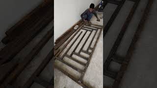 welding art 007 MS Gate shorts viralvideo trending fabrication satisfying doors [upl. by Ettena]