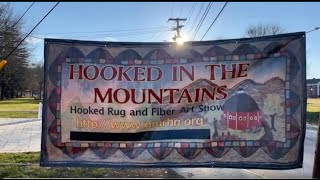 Hooked In The Mountains 2022 The Green Mountain Rug Hooking Guilds BiAnnual Show Montpelier VT [upl. by Paucker]