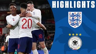 England U21 12 Germany U21  Controversial Late Goal Drama  Official Highlights [upl. by Otrebmuh322]