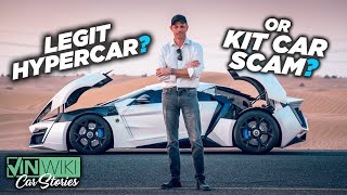 Is the 34 million Lykan a kit car scam or a legit hypercar [upl. by Devaney]