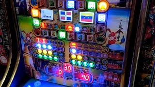 🤑JUGANDO PINBALL DE RULETAS 7X7 POR 3🤑  MÁQUINAS PINBALL [upl. by Aihsotal487]