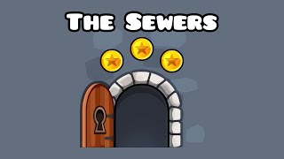 quotThe Sewersquot 100  ALL COINS THE TOWER  Geometry Dash [upl. by Aneel]