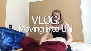 Vlog Moving into Uni [upl. by Corotto]