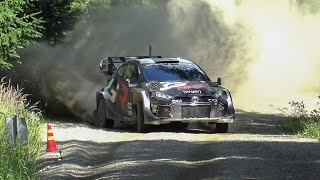 Elfyn Evans PreEvent test  Rally Finland 2024  Toyota GR Yaris Rally1 [upl. by Bartolemo978]