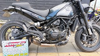 ✅ Escape Kimoto Superbike para Benelli Leoncino 500 ✅ [upl. by Wichern]