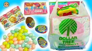 Dollar Tree Store Haul  Chocolate Eggs Easter Painting Crafts [upl. by Nomi]