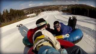 Snow Tubing Edit Wisp Resort MD [upl. by Oinotnas434]